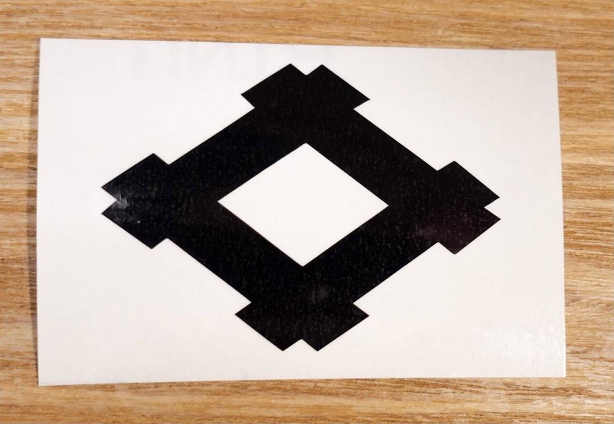 家紋 井桁 カッティングステッカー 小 2枚入り拍卖