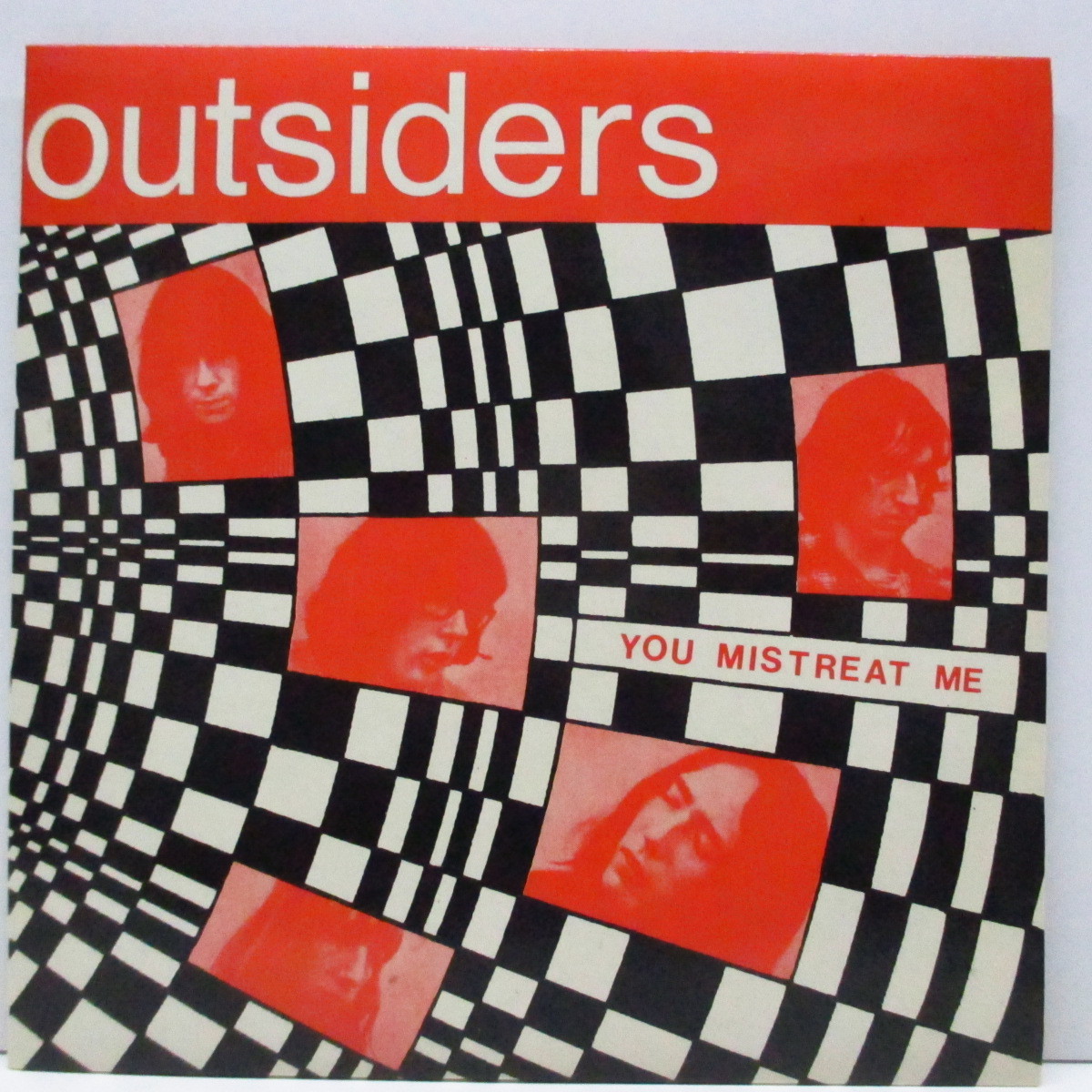 OUTSIDERS (Dutch)-You Mistreat Me (Spain '88 再発 7EP+PS)拍卖