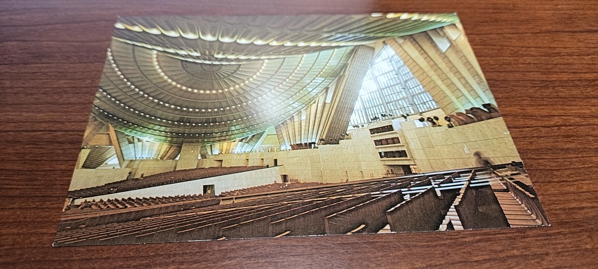 0050 絵葉書 日蓮正宗総本山 大石寺 正本堂「妙壇」信徒席拍卖