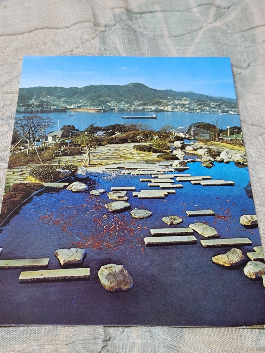 0264 絵葉書 長崎・グラバー園 ドック・ハウスより港を望む拍卖