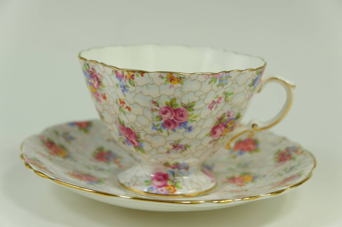 ハマースレイ フローラル チンズ カップ&ソーサー チンツ Floral Chints Hammersley Spode拍卖