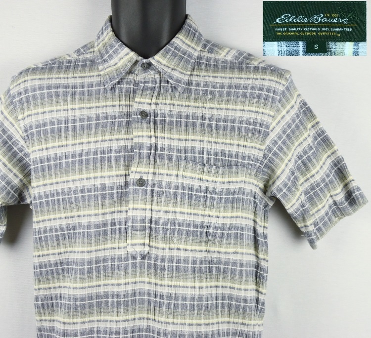 《郵送無料》■Ijinko★エディーバウアー Eddie Bauer ★ S サイズ半袖シャツ拍卖