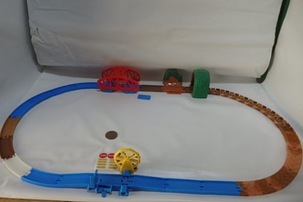 ★K834☆カプセルプラレール レール 情景 トンネル・鉄橋・観覧車・直線・曲線・まがレールまとめて☆ミニチュア拍卖