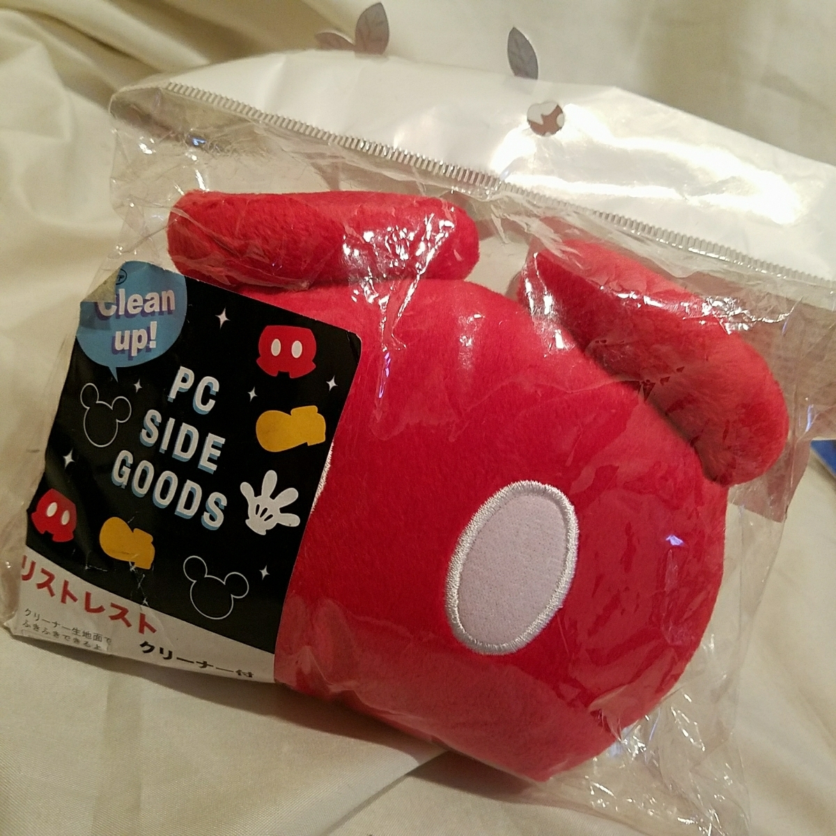 未開封☆ミッキーパンツ☆リストレスト/クリーナー付拍卖