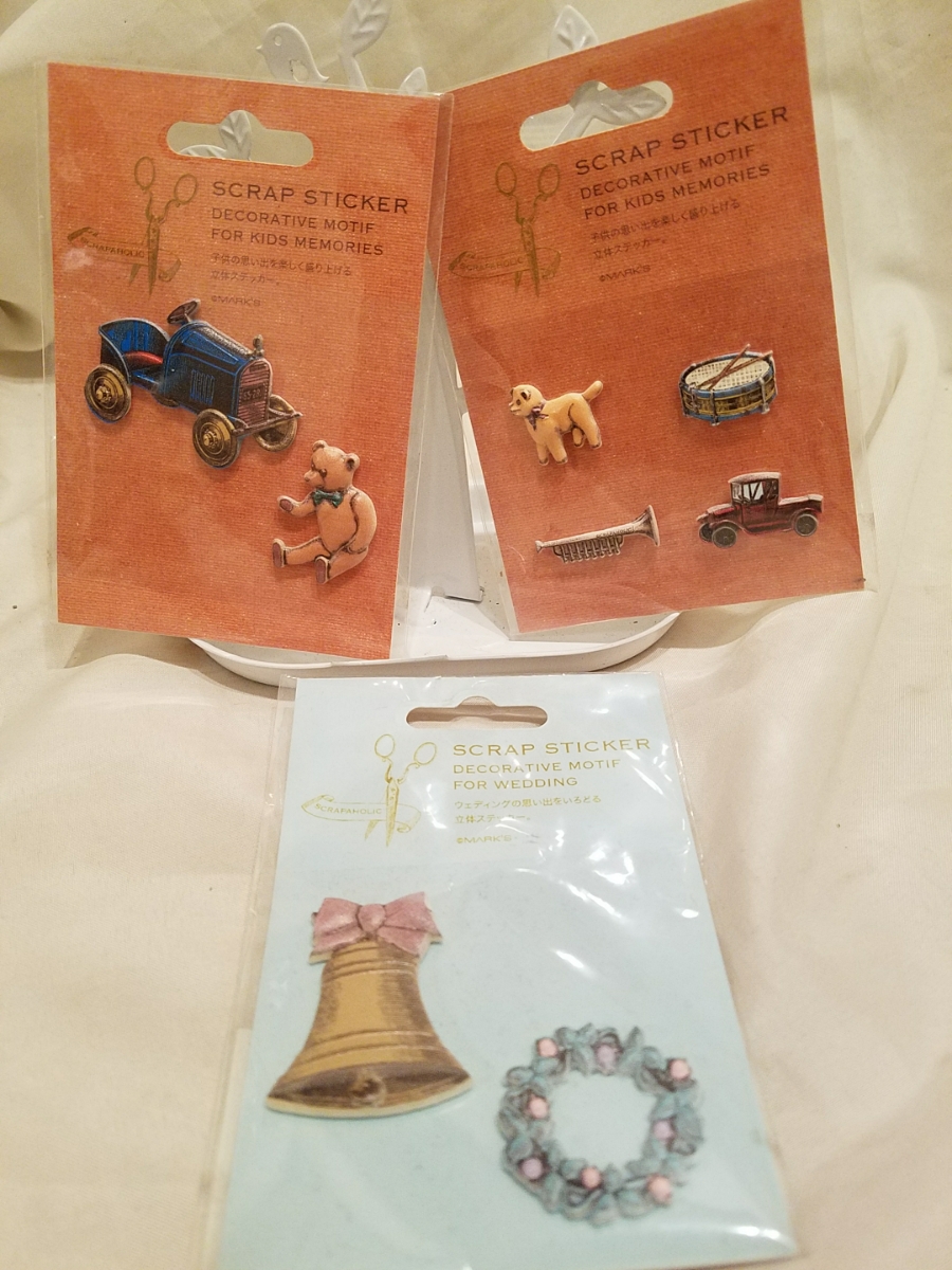 立体ステッカー☆スクラップホリック(3種セット)拍卖