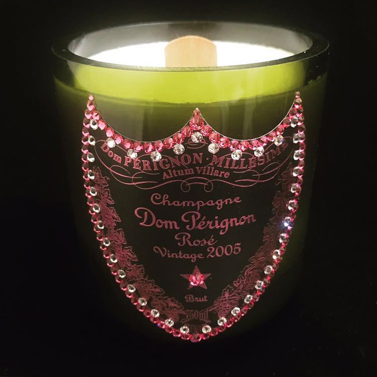 シャンパンキャンドル ドンペリ ピンク拍卖