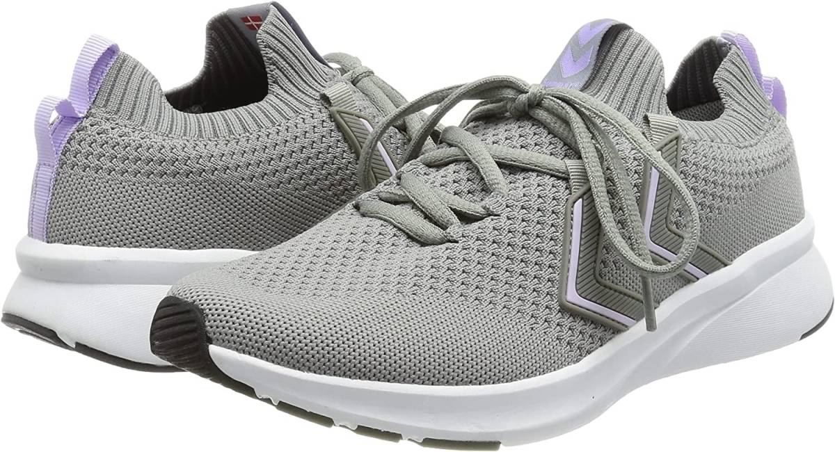 未使用 hummelヒュンメル フロー シームレス FLOW SEAMLESS 25.0cm 213102-1100 アロイ拍卖