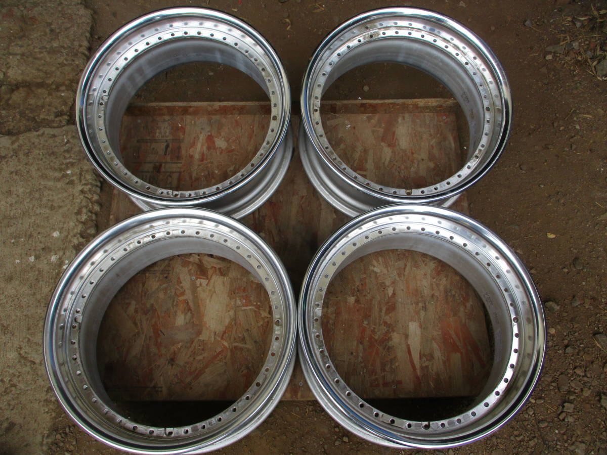 希少 SSR AGLE ミネルバ 17インチ 8j リム 4枚 USDM ヘラフラ ベースに拍卖