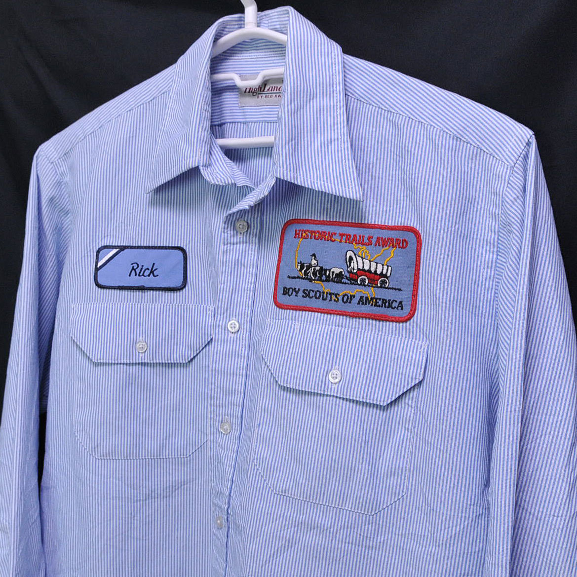 古着●ハイランドレッドキャップ 長袖シャツ ボーイスカウトオブアメリカ L xwp拍卖