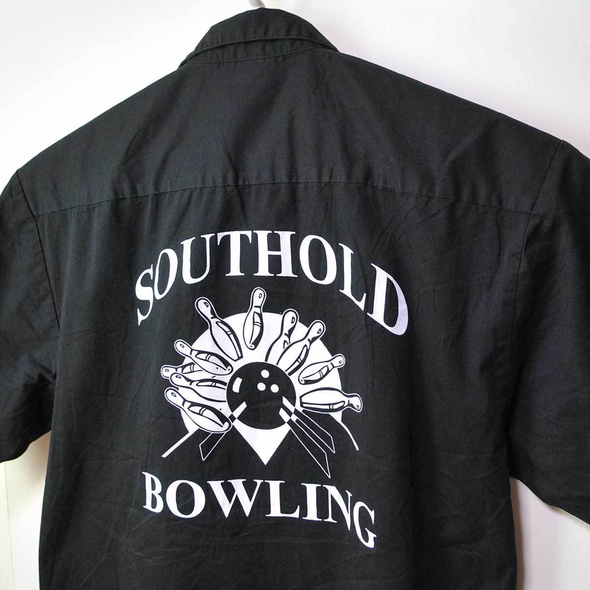 古着●ポートオーソリティ ボウリングシャツ サウスホールド ボウリング M xwp拍卖