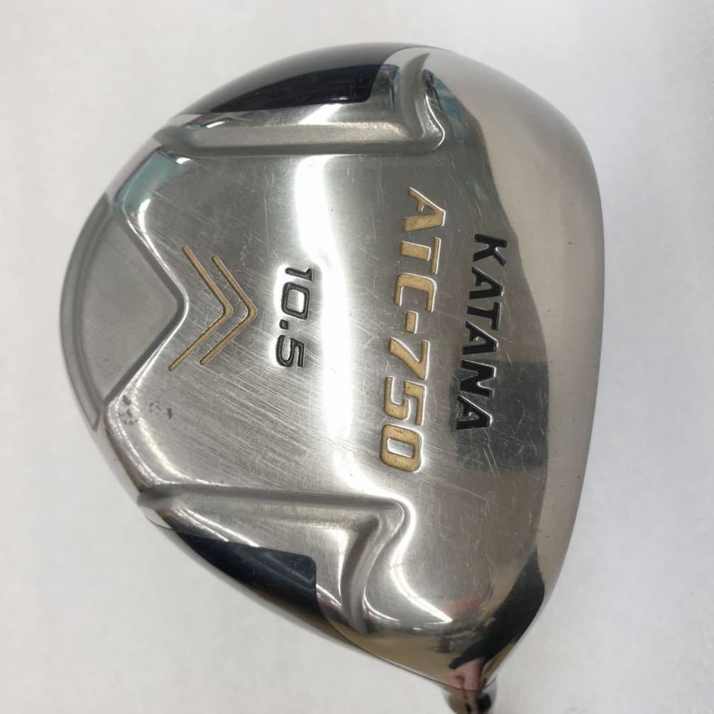 【即決価格】【1W】カタナゴルフ/SWORD ATC 750/10.5度/KTA-55/FLEX R/カバー無し拍卖