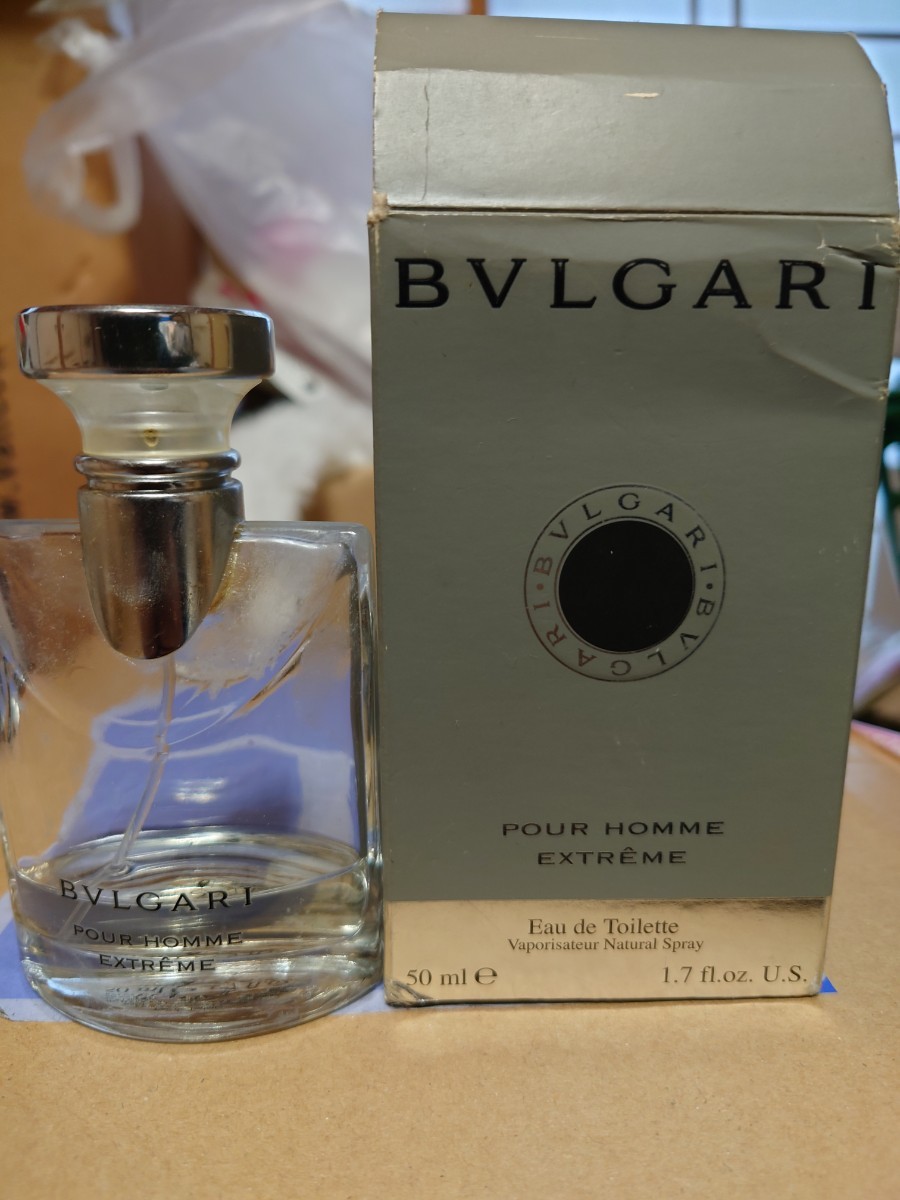 美品 BVLGARI POUR HOMME ブルガリプールオム EXTREME 香水拍卖