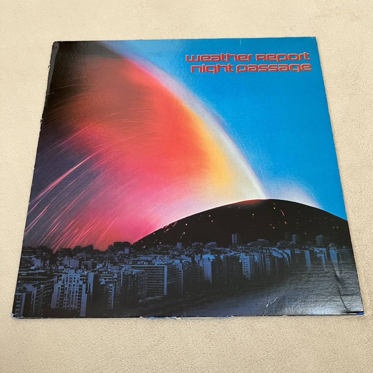 【US盤米盤】WEATHER REPORT NIGHT PASSAGE ウェザーリポート ナイトパッセージ / LP レコード / JC 36793 / スリーブ /拍卖
