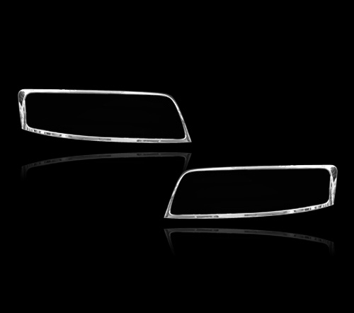 アウディ用 A4 2代目 B6系用 2001-2005 クロームメッキ フロントランプリム ヘッドライト トリム ヘッドランプリム ベゼルカバー拍卖