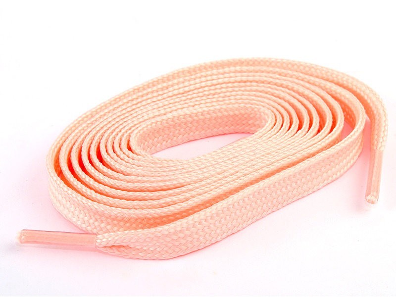 スポーツに最適 スニーカーなど 夜光タイプ カジュアル シューレース 平紐 靴紐 靴ひも#80CMピンク拍卖