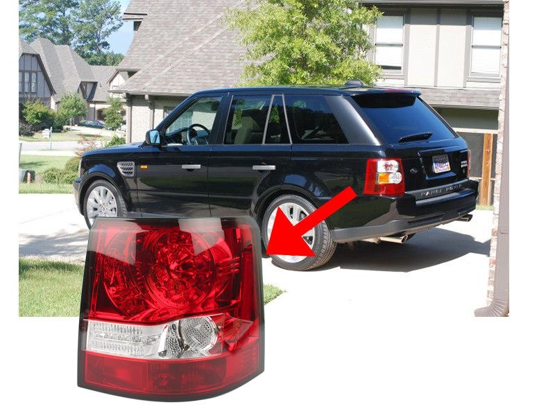 レンジローバー用 Range Rover用 Sport L320 LED テールランプ リアライト ブラック拍卖