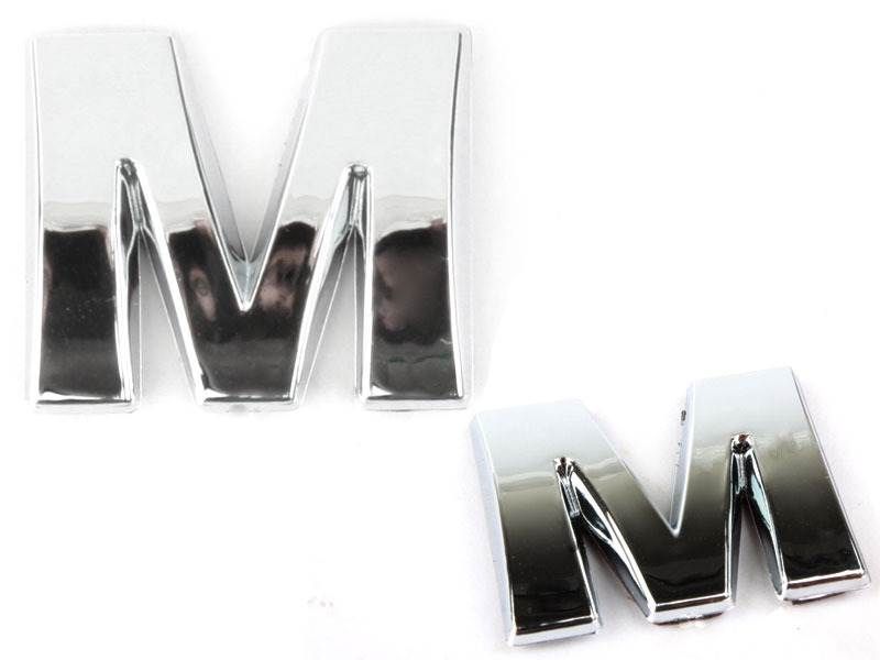 キラキラ 光る 3D立体 めっき 英字 アルファベットエンブレム ステッカー カー バイク シルバー DIY#M拍卖