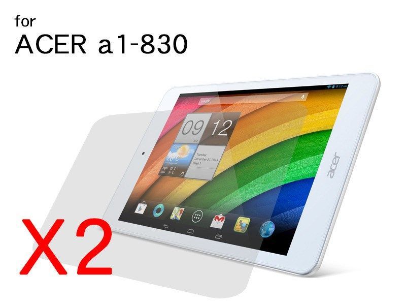 2枚入 acer Iconia A1-830 Tablet タブレット 液晶フィルム シール クリア#マットタイプ拍卖