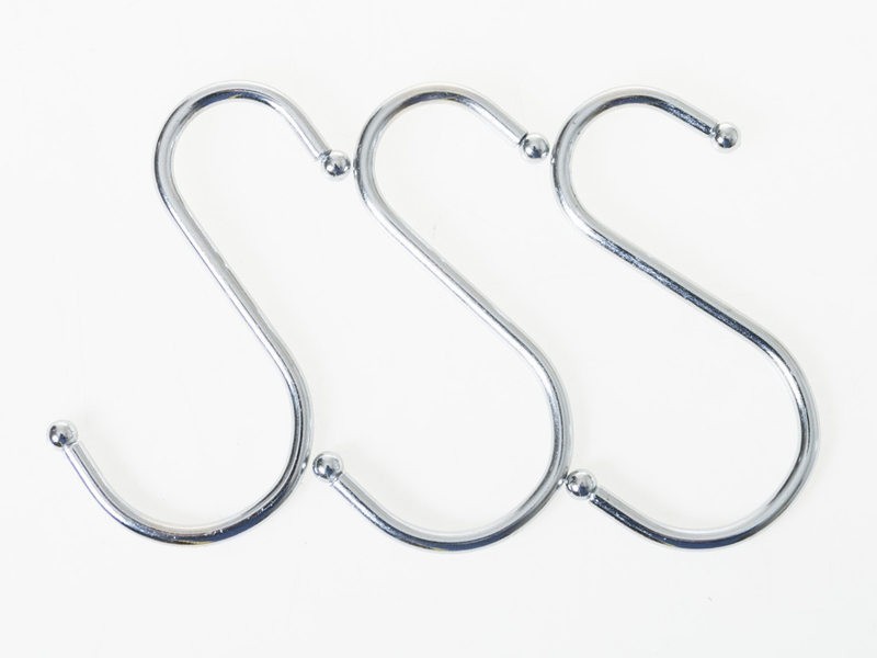 生活雑貨 収納 ステンレス製 S字フック Sカン マルチホルダー ハンガー 小物掛けなど Mサイズ拍卖