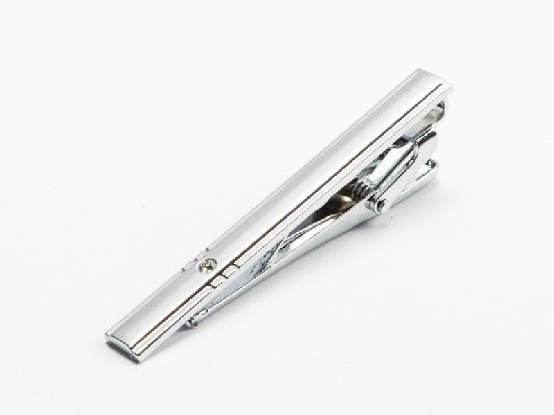 メンズファッション ビジネス カジュアル ネクタイピン シンプル シルバー#タイプA拍卖