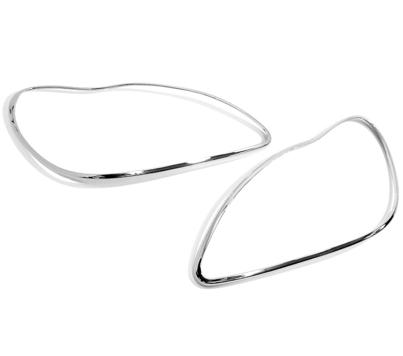 メルセデスベンツ用 Sクラス W220用 前期 1998-2002 メッキ フロントランプトリム ヘッドランプリム ベゼルカバー拍卖