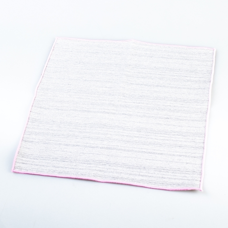 メンズファション 正装 ビジネス カジュアル ポケットチーフ ハンカチ レトロ #ブルーグレー拍卖