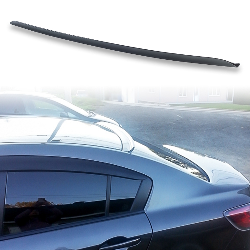 FYRALIP リアルーフスポイラー 未塗装 Y15R High Kickタイプ マツダ用 アクセラー 2代目 BL型用 2008-2013 外装 エアロ 両面テープ取付拍卖