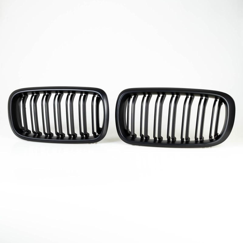 BMW用 X5 F15 F85 X6 F16 F86用 X6Mルック マットブラック ダブルリブ フロントグリル拍卖