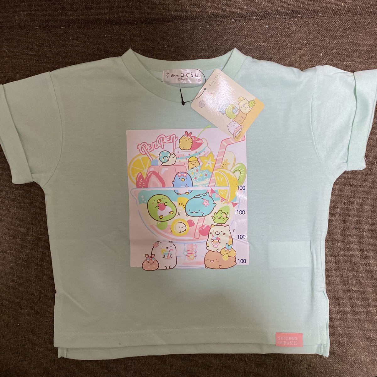 すみっコぐらし 半袖Tシャツ 100cm 04新品拍卖