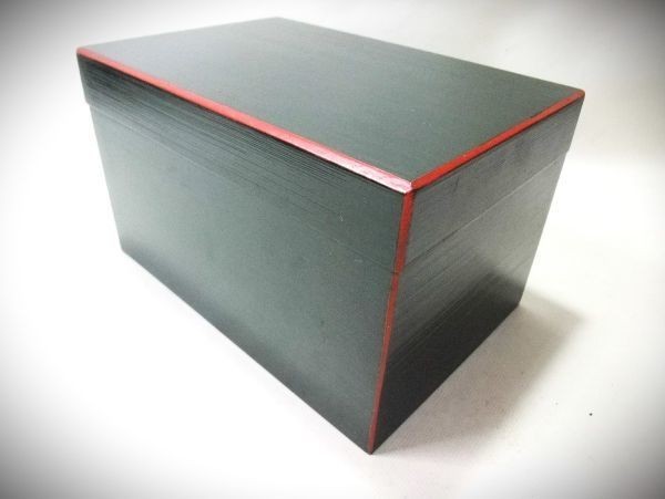 【睦】茶道具 茶箱 野点 天然木 本漆器 茶道具入れ 美品■拍卖