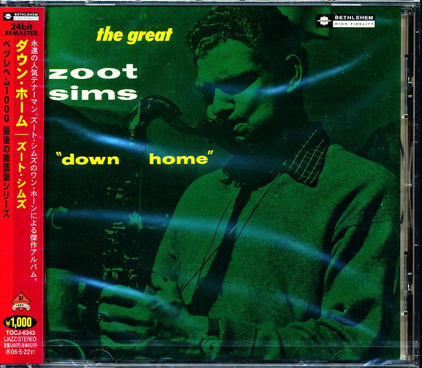 未開封新品 ズート・シムズ - ダウン・ホーム 4枚同梱可能 11nB000BDJ5QG拍卖