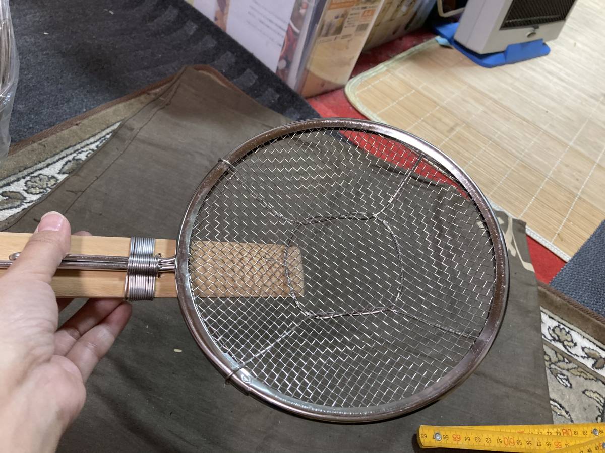 そば揚げ 竹柄 湯切り 新品未使用拍卖