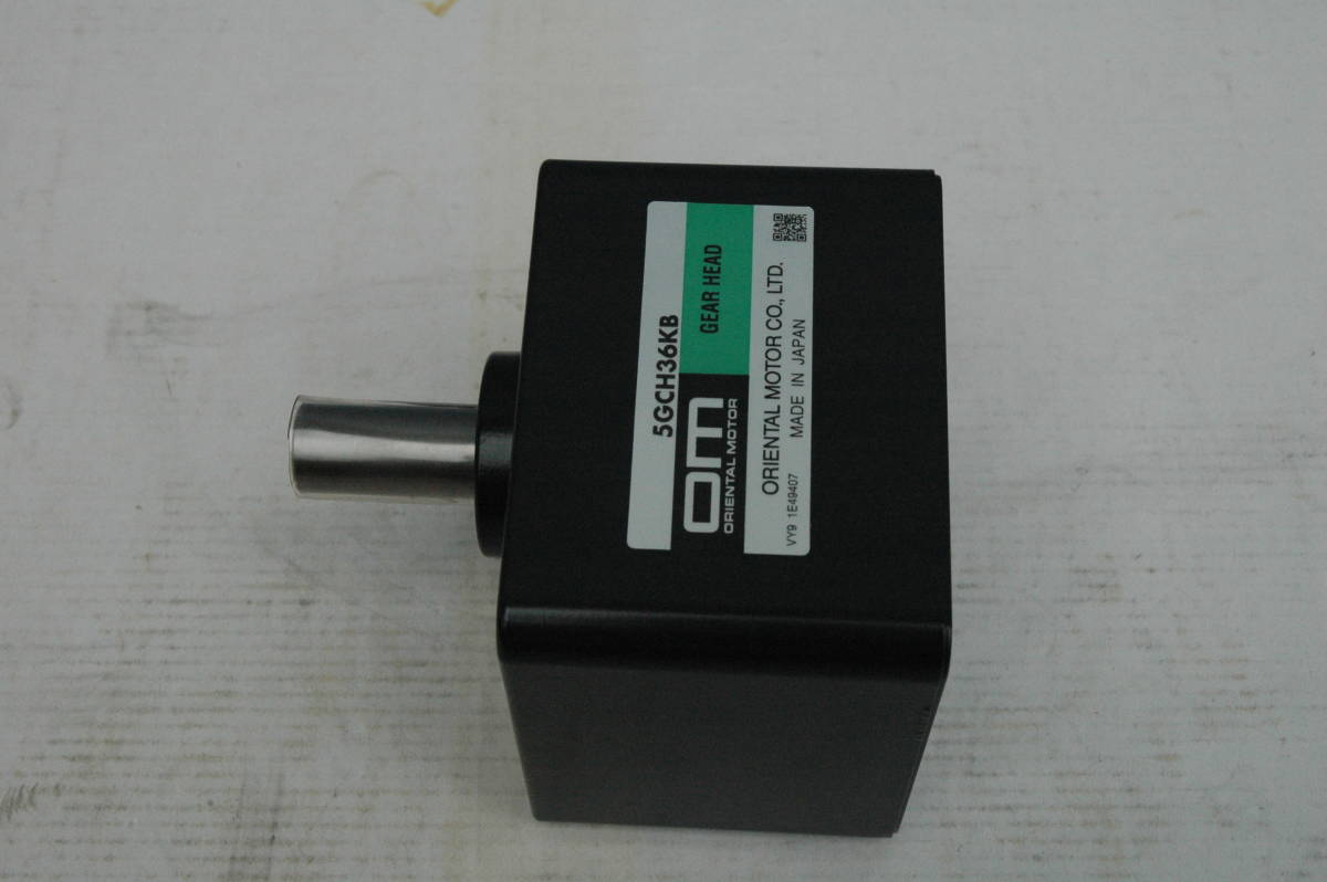 ギヤヘッド 新品未使用 C,Bモーター専用 取説つき 5GCH36KB拍卖