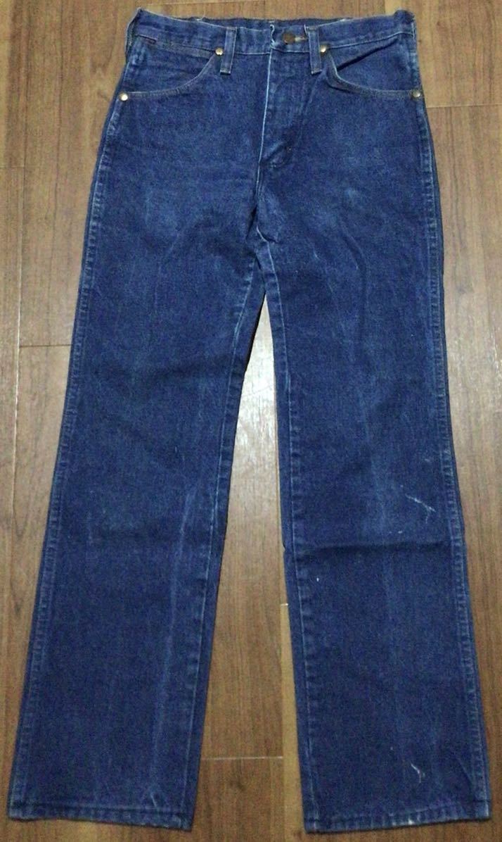 USA製★Wrangler W28 ジーンズ 936DEN★濃いめ デニムパンツカウボーイ ウェスタン系拍卖