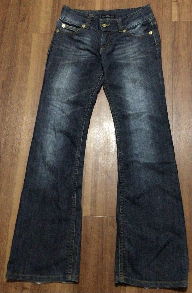 Girls Magic ブーツカット デニムパンツ ウェスト70cm★ジーンズ ストレッチ拍卖