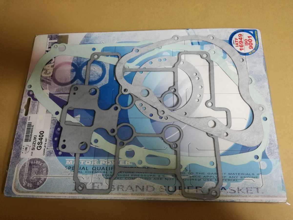 SUZUKI GS400 GS425 GS400L 新品 エンジン カバー ガスケット 5点セット拍卖