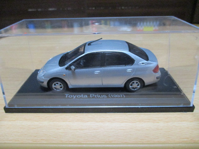 アシェット 1/43 「 トヨタ プリウス 1997 」 シルバー ・送料 500円 レターパック発送拍卖