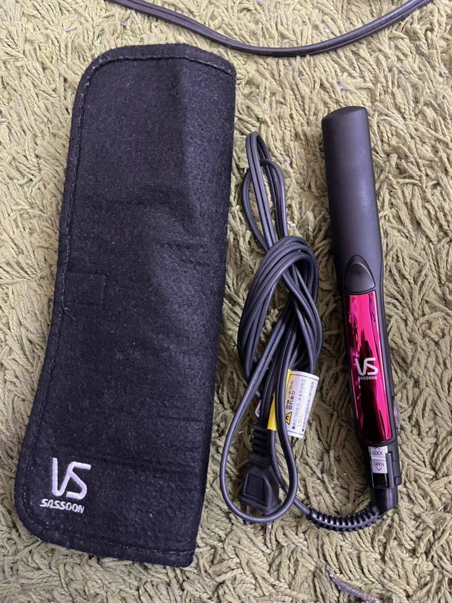 ヴィダルサスーン★Vidal Sassoon ストレートアイロン VSI-1009/PJ 14年製拍卖