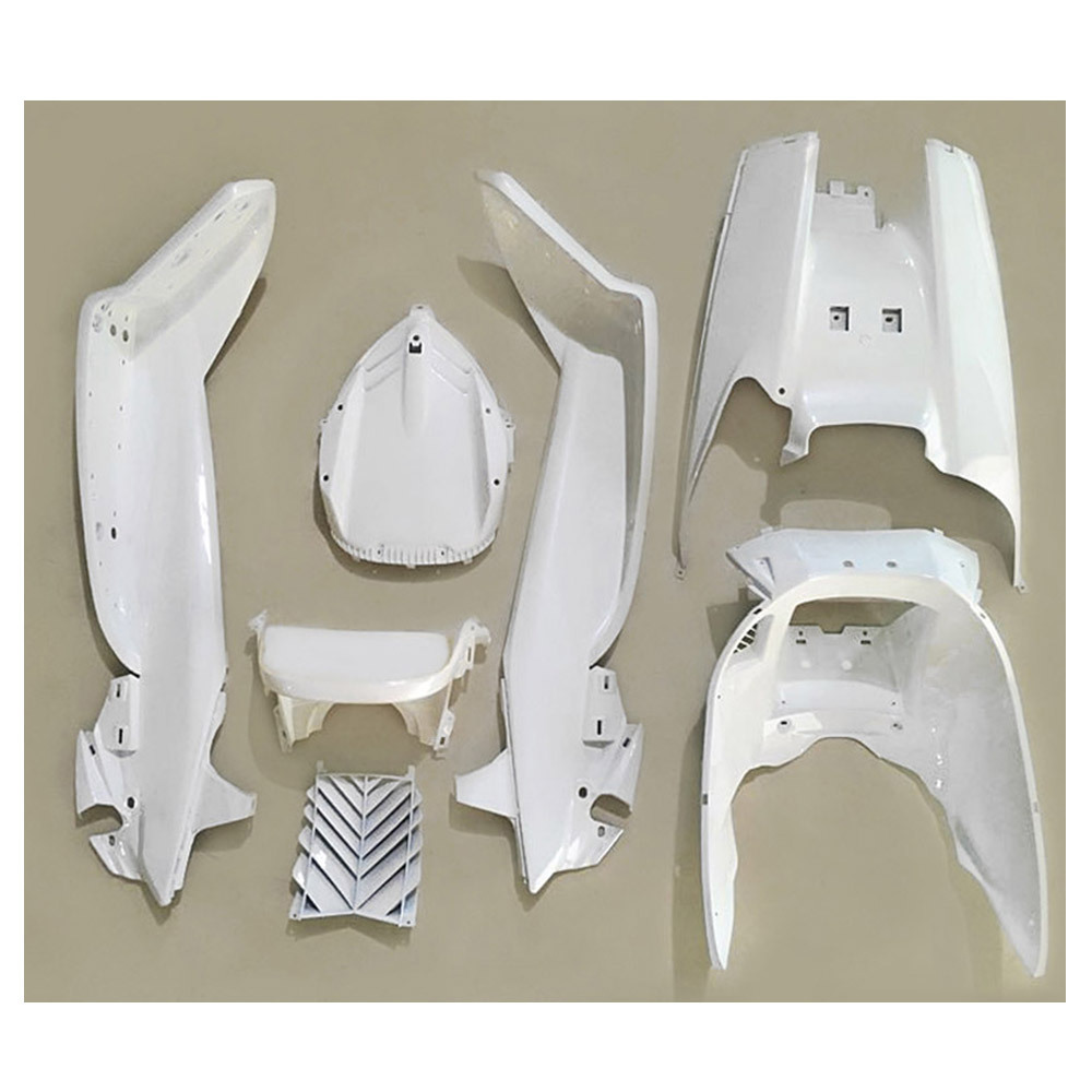 特 マジェスティ 250 SG20J 4D9 スクーター インナーカウル 塗装済み 白(パールホワイト) 7点セット NEW MAJESTY250拍卖