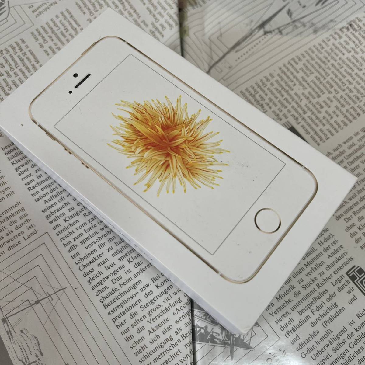 iPhone SE GOLD mlxp2j/a iPhone SE b ゴールド apple 空箱化粧箱のみ拍卖