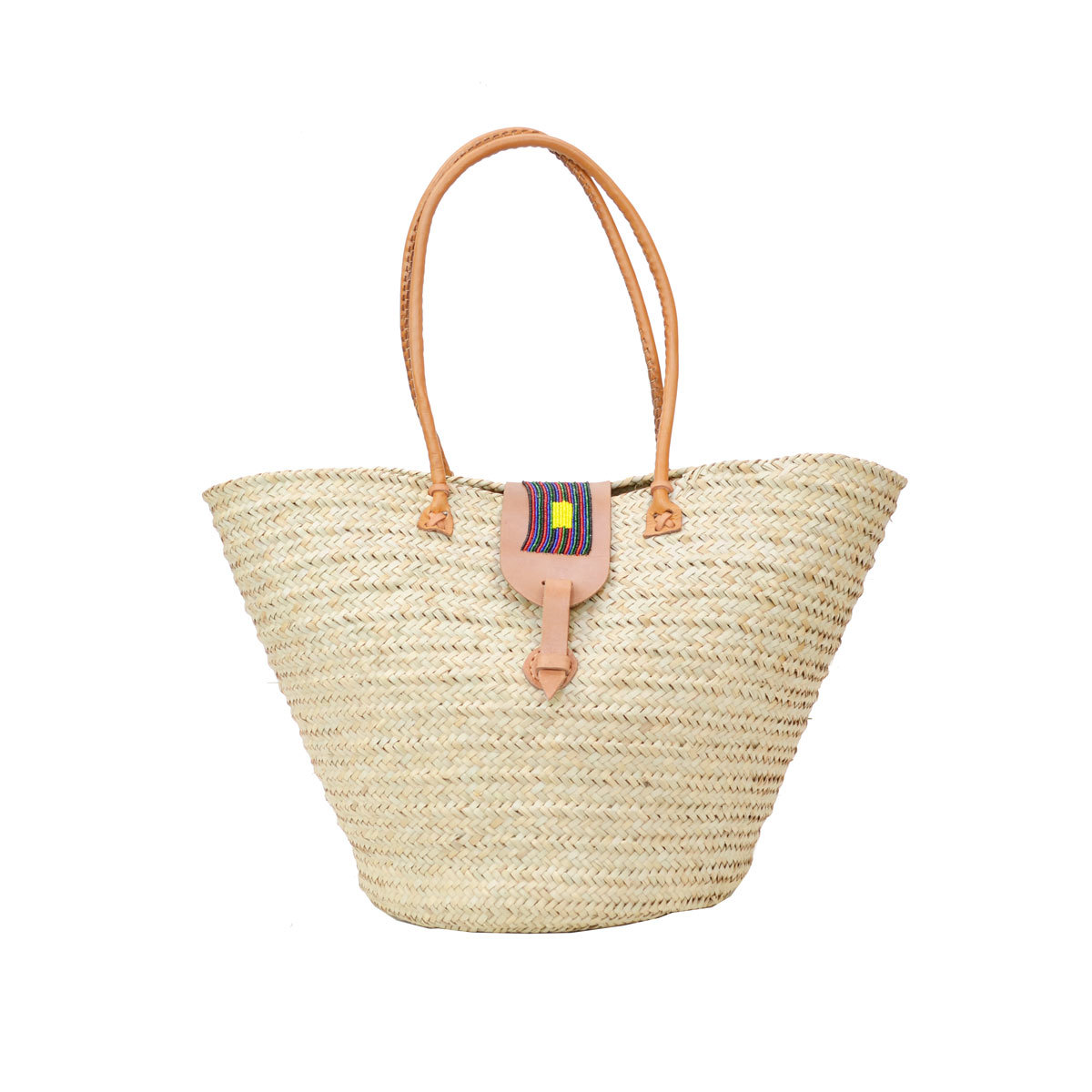 パームバッグ マリンディ ビーズフラップ マルシェバッグ拍卖