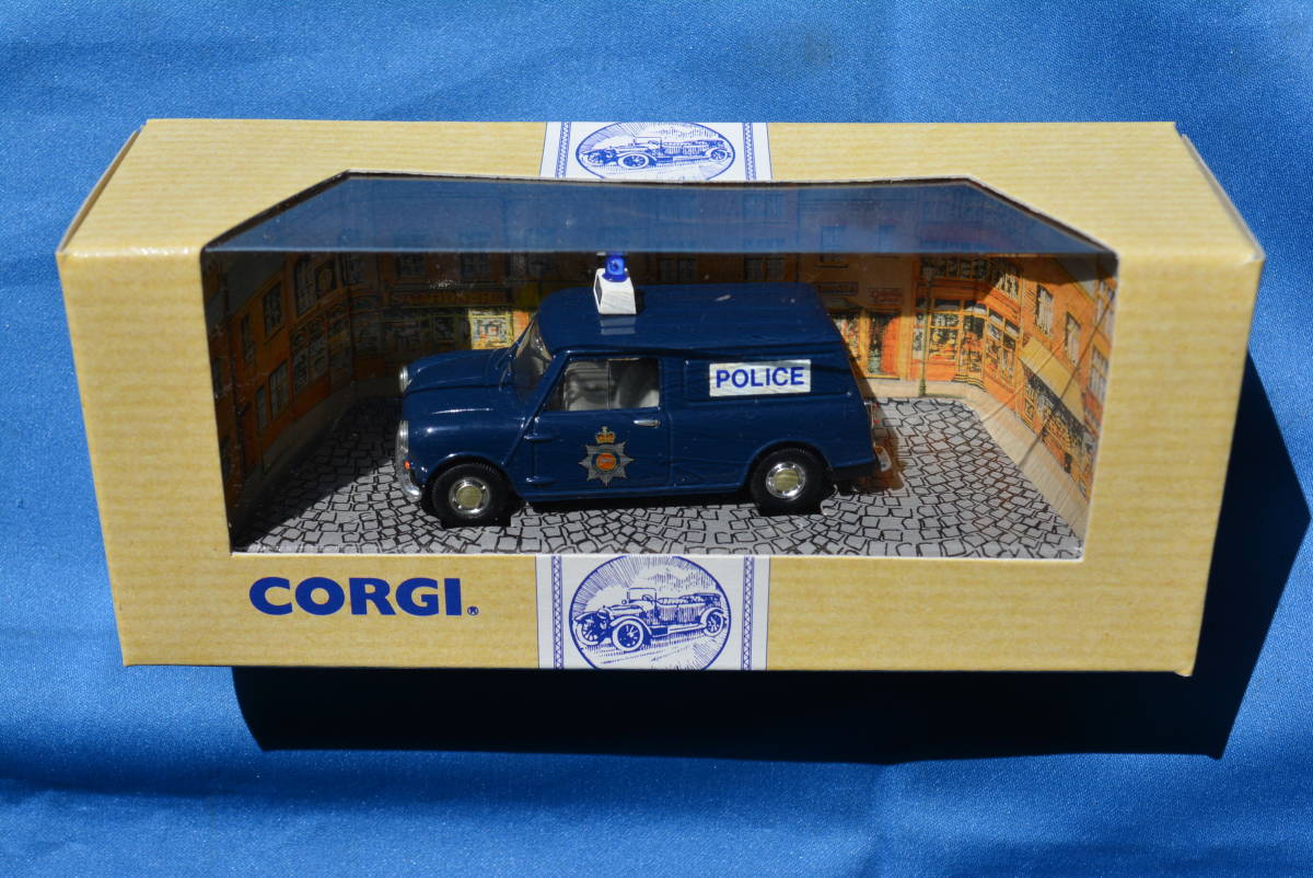 当時物 CORGI POLICE MORRIS MINI VAN / モーリス ミニバン 未使用品拍卖