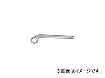三木ネツレン/NETSUREN 曲柄片口めがねスパナ 17mm L0626(4486412) JAN:4942411306264拍卖