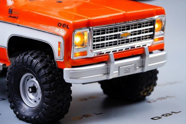 H-TECH RC 1/10 Traxxas TRX4 Blazer K10 and K5アルミ製 フロントバンパー【シルバー】 【1本】拍卖