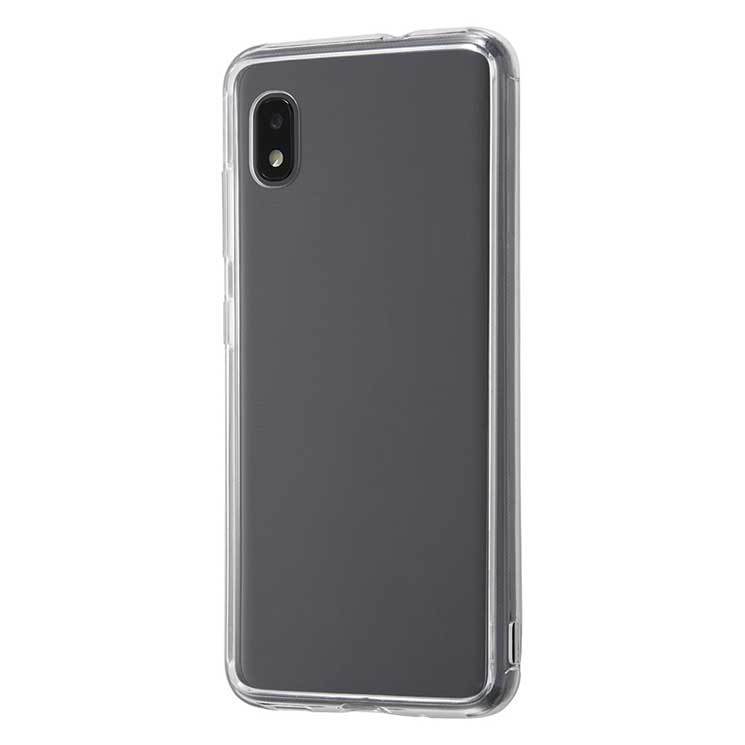 Galaxy A21 Galaxy A20 耐衝撃ケース クリア ハイブリッド カバー 衝撃吸収 硬度2H シンプル イングレム RT-GA21CC2-CM拍卖