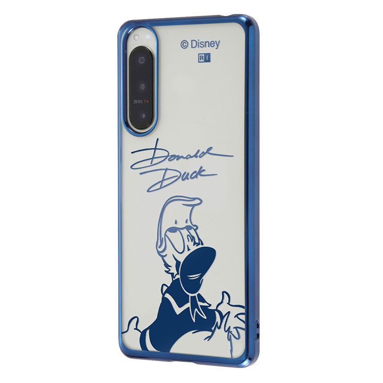 Xperia 5 IV スマホ ケース カバー 『 ディズニー 』 ドナルド サイン キャラクター グッズ ソフト 耐衝撃 ストラップホール拍卖