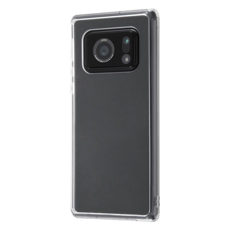 AQUOS R6 ケース クリア 耐衝撃 カバー ハイブリッド ケース 透明 保護 シンプル おしゃれ イングレム拍卖