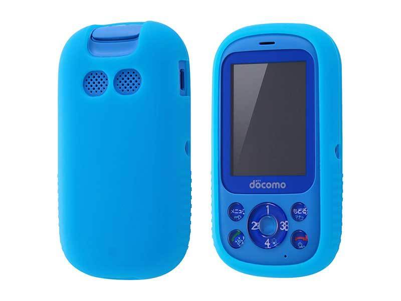 F03J 耐衝撃ケース ブルー シリコンカバー シルキータッチ さらさら すべり止め 保護 シンプル イングレム RT-KDFJ3C1-A拍卖