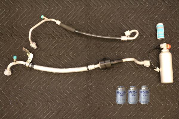 BNR32 スカイラインGT-Rエアコンホース&リキッドタンク&エキスパンション他R12→134aレトロフィットセット新品未使用 N32-164拍卖