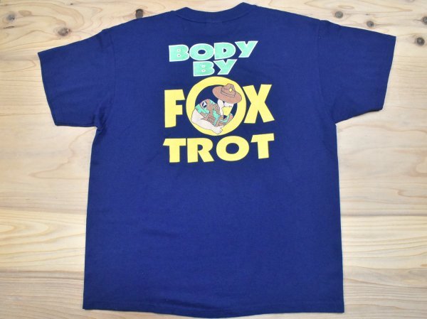 2000sUSA古着 Foxtrot Company 第232衛生大隊 ロゴ Tシャツ sizeL 紺 米軍 ミリタリー バックプリント アーミー Hanes アメリカ Y2K拍卖